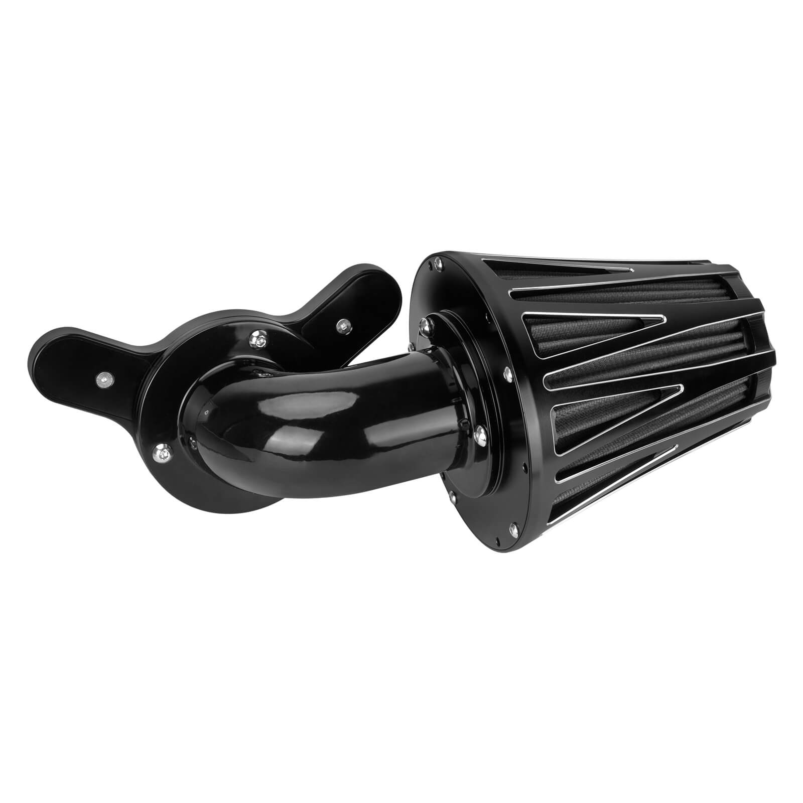 AF009907 mactions High-Flow Cone Air Cleaner Intake for Harley touring 2016