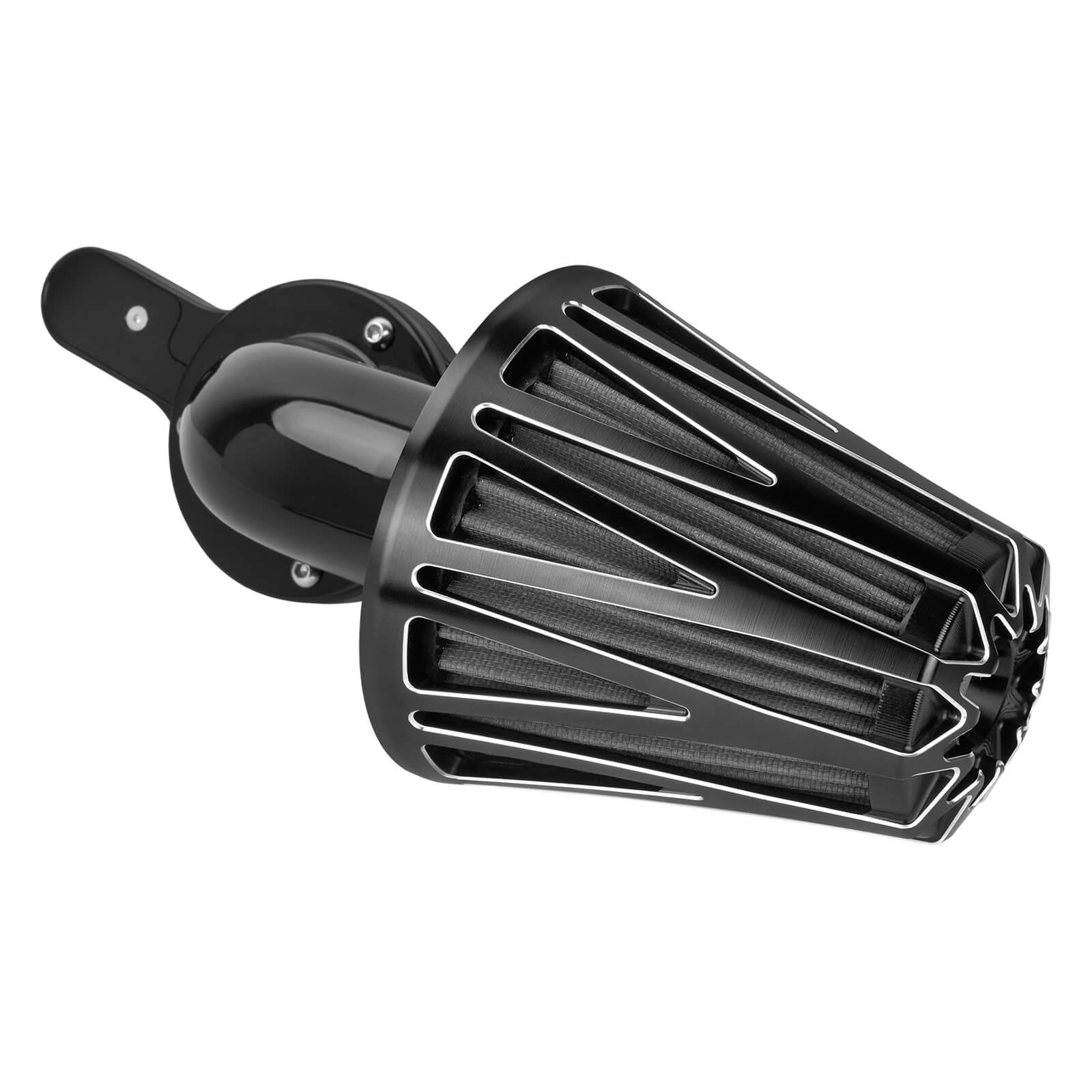 CNC Gauge Air Cleaner Filter Element Intake Fit Harley M8 FL 2018-2025 | Mactions