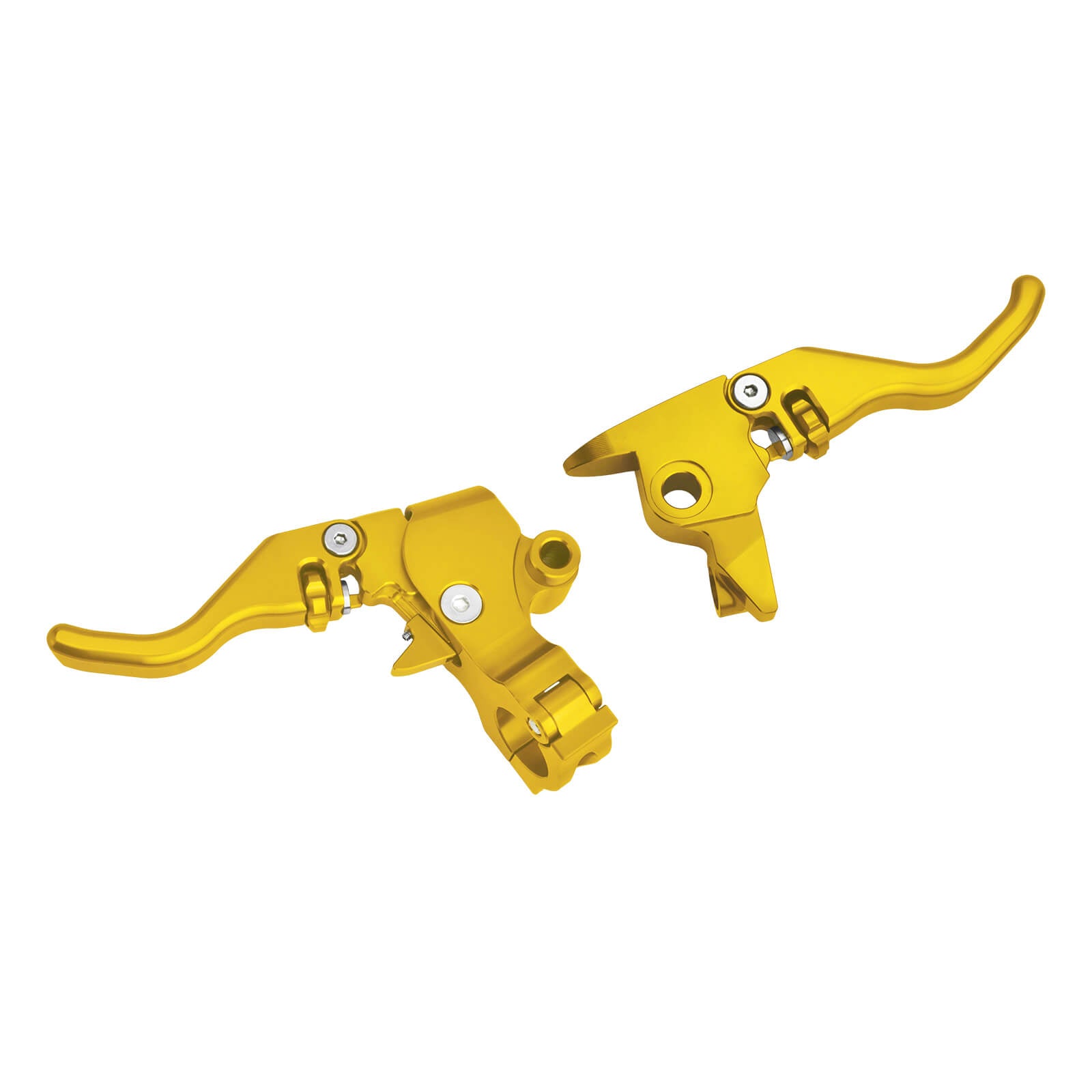BA001604_Mactions_Custom CNC Brake & Cable Clutch Levers for Harley Touring '08-'13 Gold