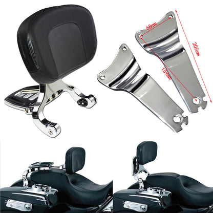 Multi-Purpose Rider / Passenger Backrest Sissy Bars Fit For Harley Touring 09-13 | Mactions