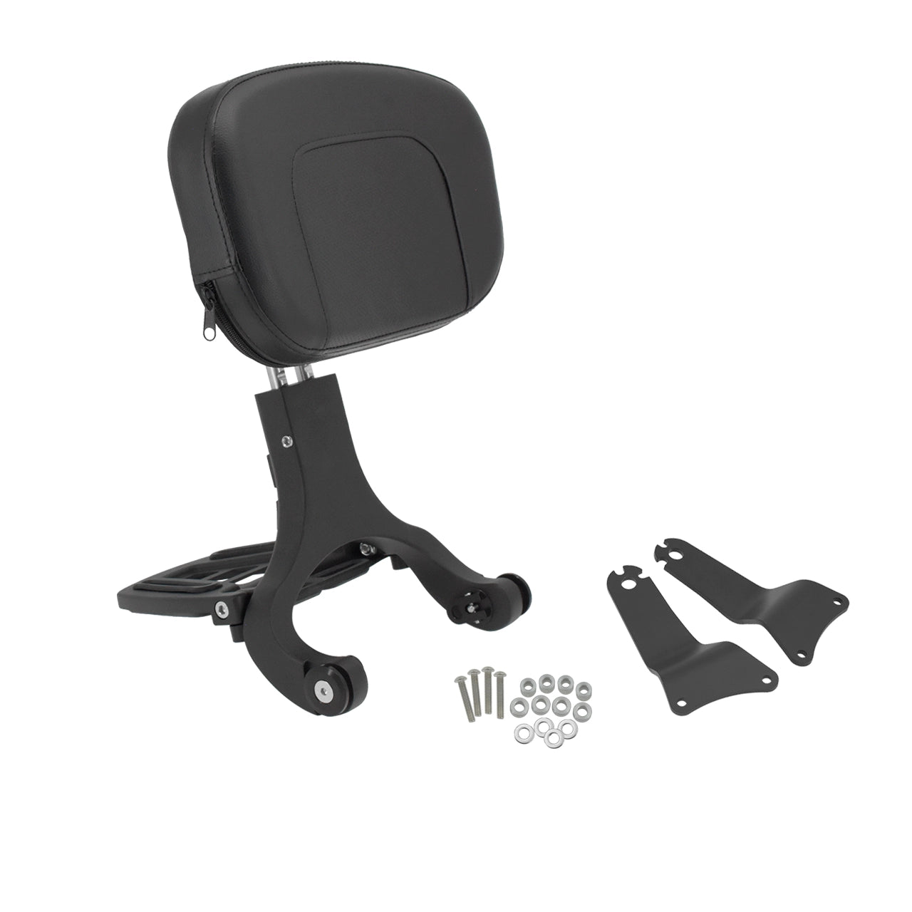 Multi-Purpose Rider / Passenger Backrest Sissy Bars Fit For Harley Touring 09-13 | Mactions