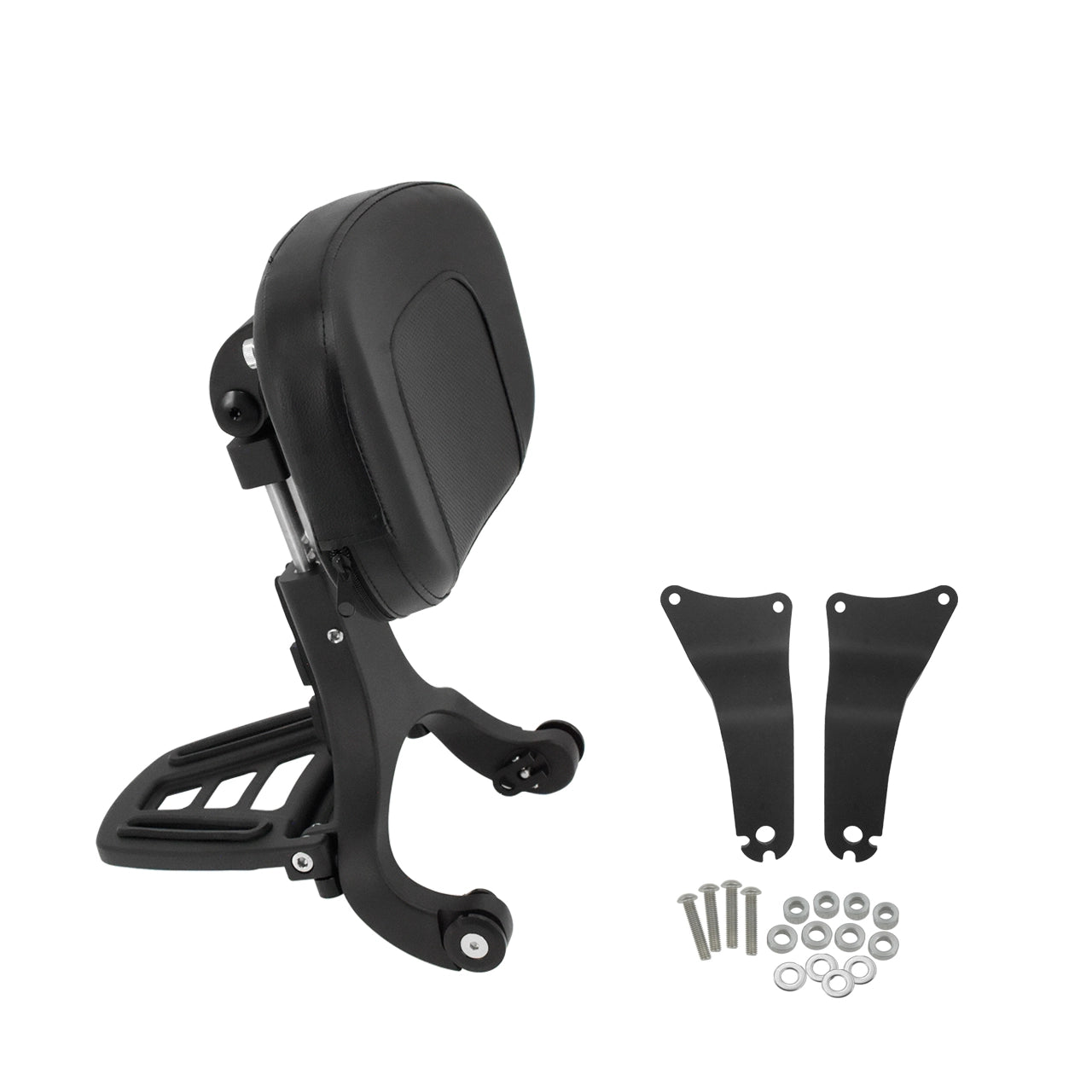 Multi-Purpose Rider / Passenger Backrest Sissy Bars Fit For Harley Touring 09-13 | Mactions