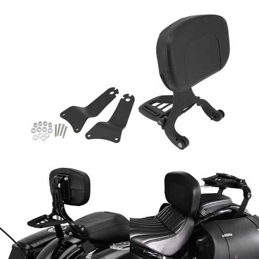 Multi-Purpose Rider / Passenger Backrest Sissy Bars Fit For Harley Touring 09-13 | Mactions