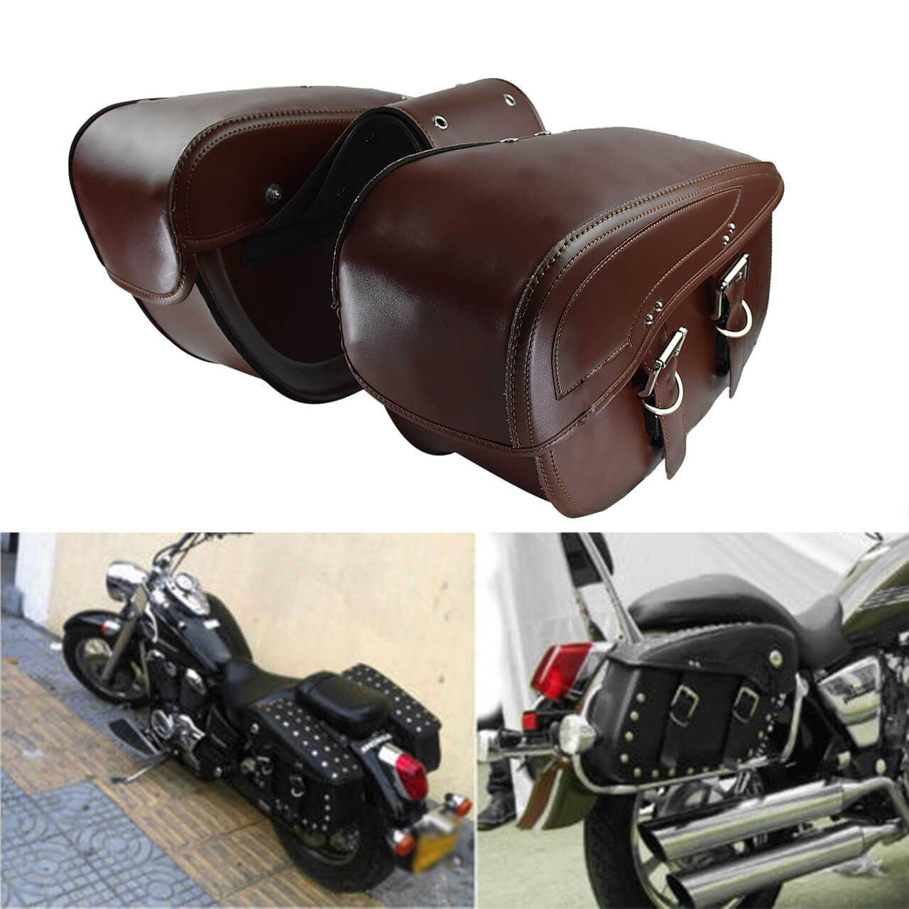 CB006502-Universal-Saddlebags-Luggage-Bag-Fit-Harley-Mactions-front