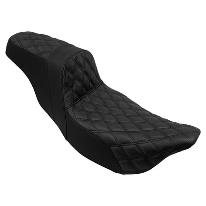 Rider & Passenger Seat Two-Up Seat Fit For Harley Touring Street Road Glide 2008-2023
