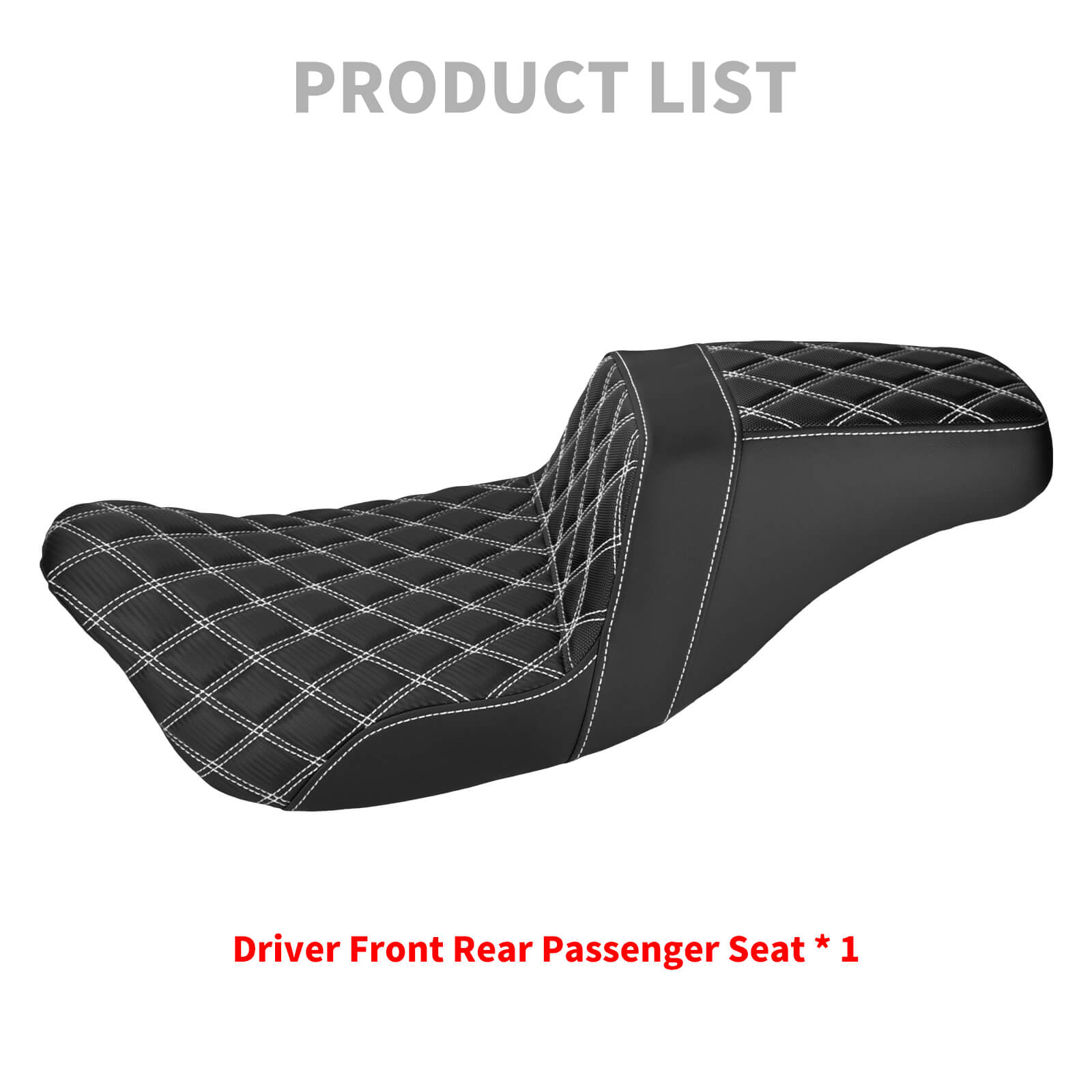 CB013312 mactions Rider Passenger Step Up Seat for Harley Touring '08-'23 - product list