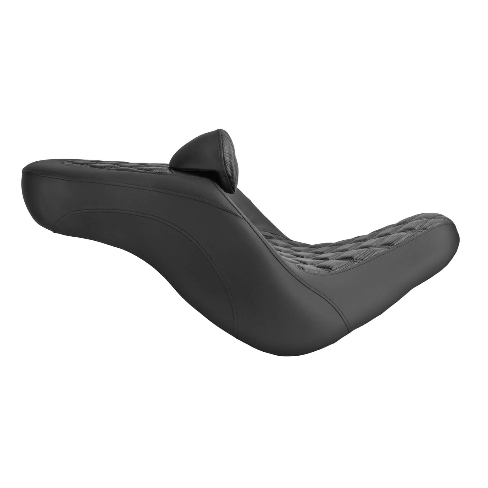 CB013502 mactions Rider Passenger Two Up Seat for harley softail sport glide