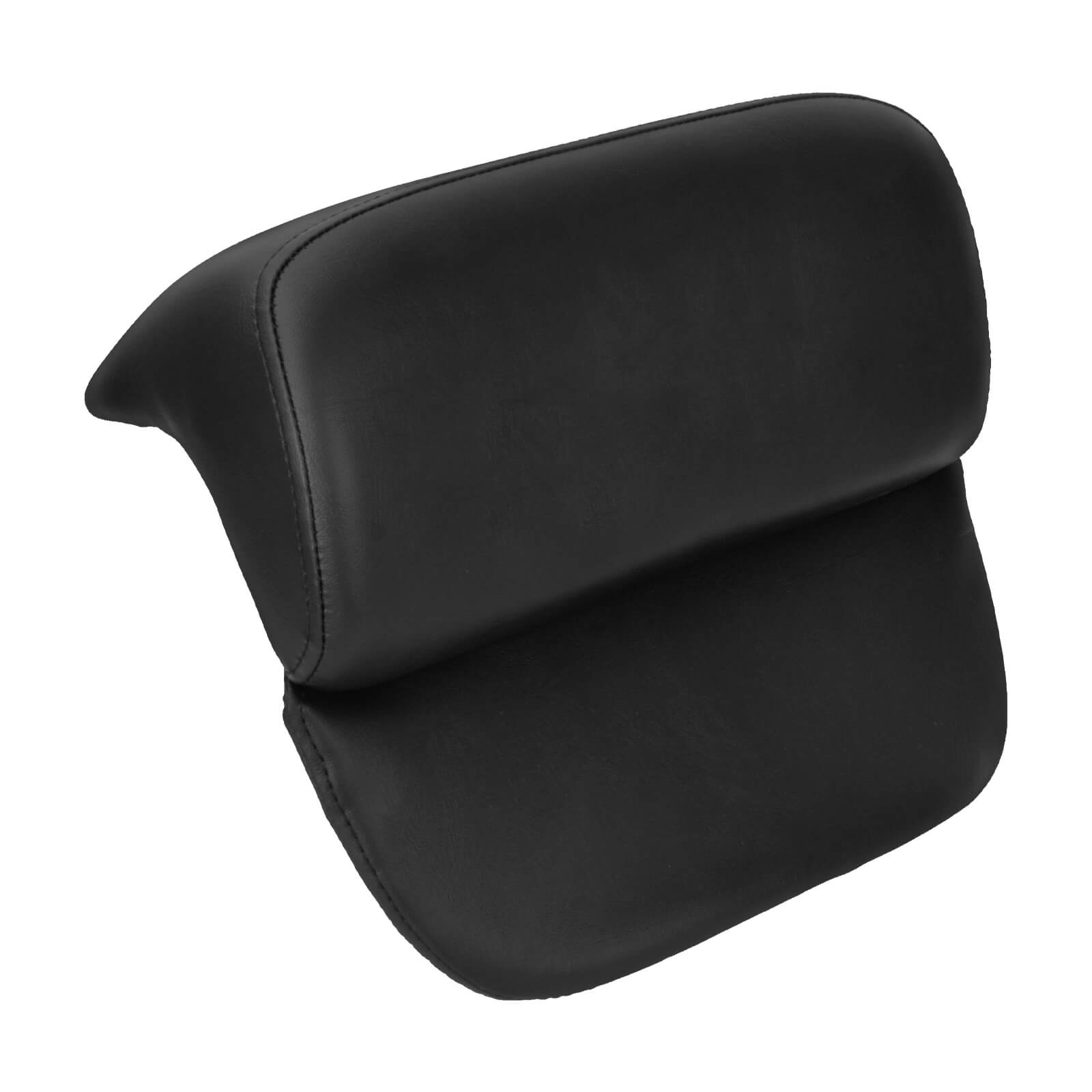 Black Passenger Backrest Pad For Harley Touring Chopped Tour Pak '14-'25丨Mactions
