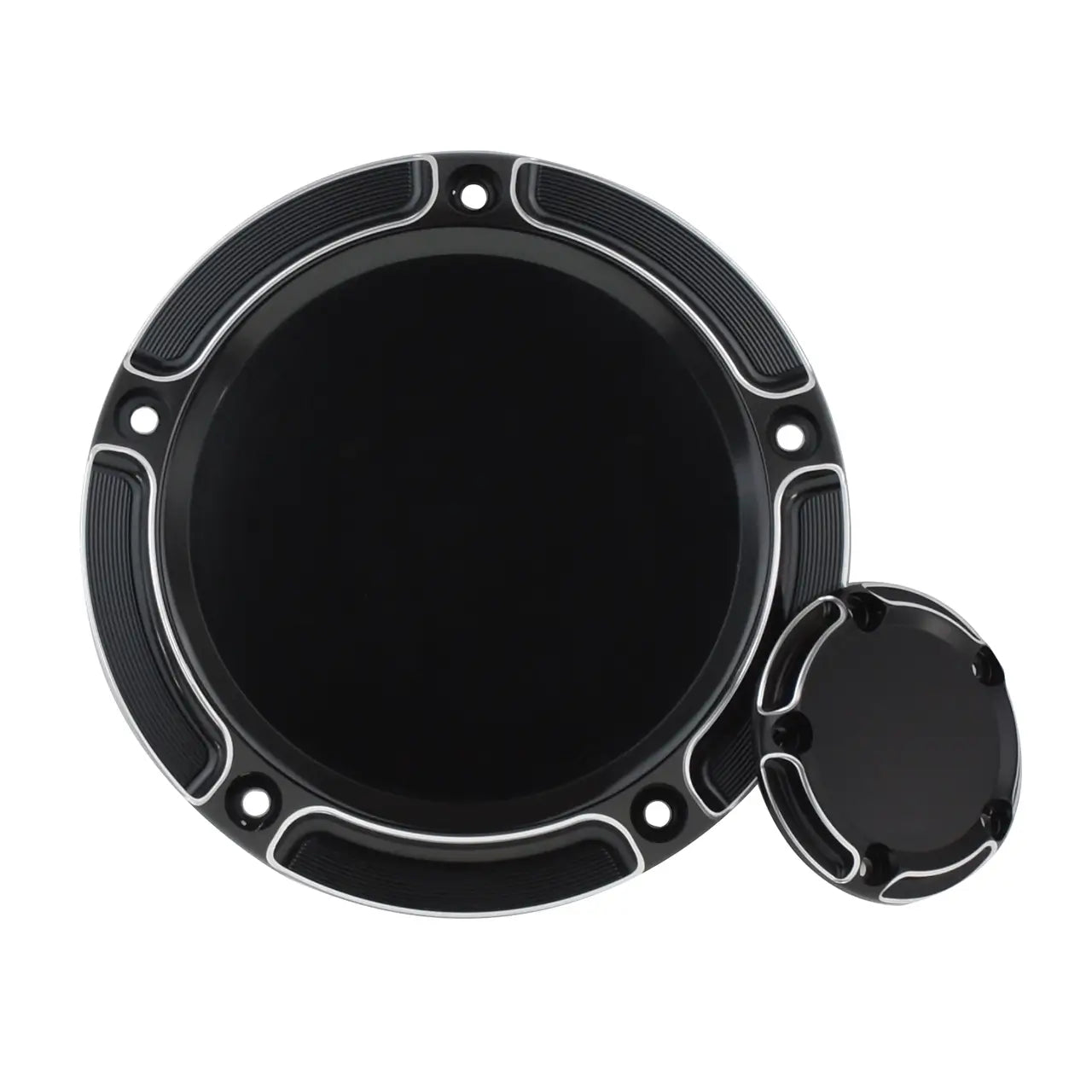 CNC Black Derby Cover Timing Timer Cover Fit For Touring 99-15 Softail 99-18 | Mactions