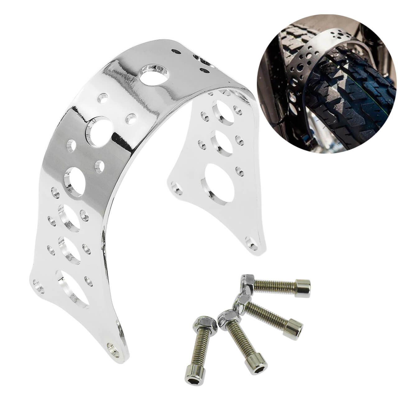 Motorcycle Tracker Front Fork Bracet For Harley XL Dyna FXR FXD | Mactions