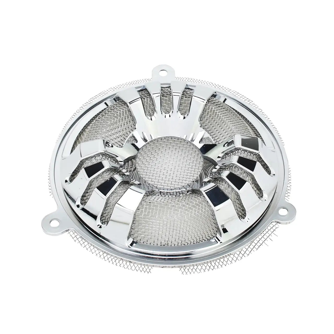 CR020404 Front Billet Speaker Grill Mesh Cover for harley touring 2014