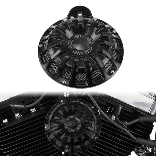CR0239-mactions-cnc-horn-cover-for-harley-big-twin-black