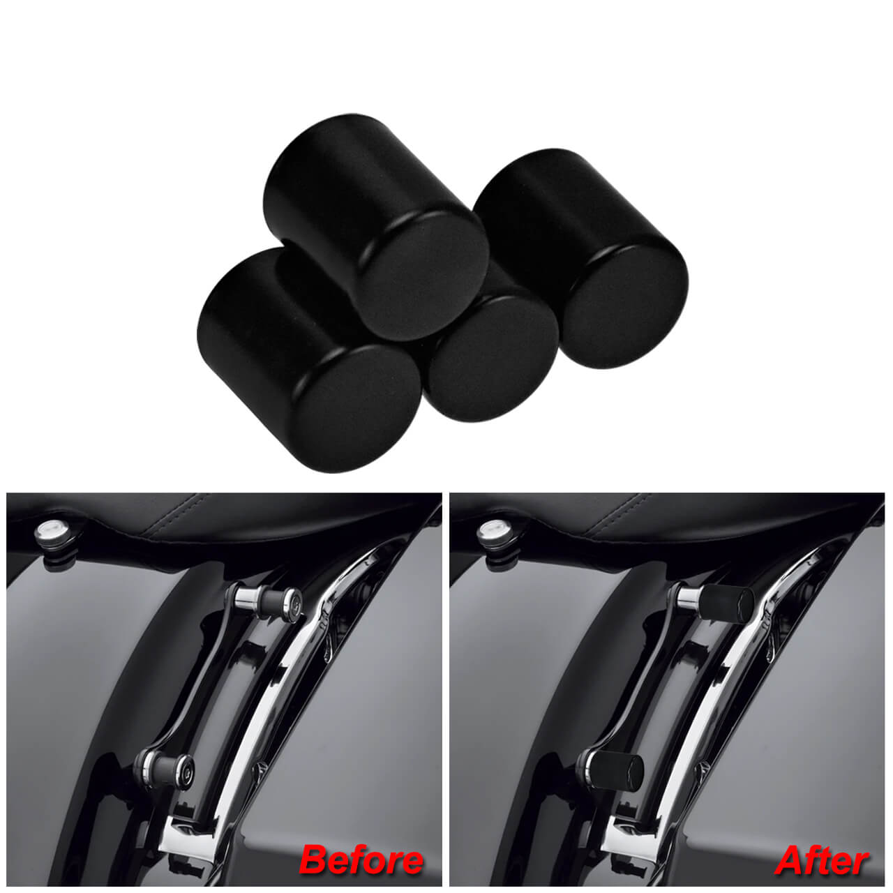 CR024101 mactions Docking Hardware Cover For Harley dyna