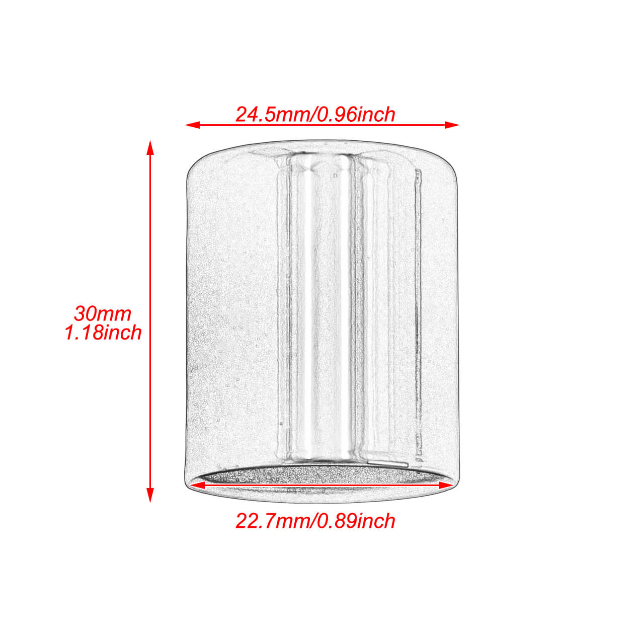 CR024101 mactions Docking Hardware Cover For Harley touring size