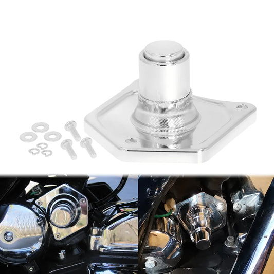 CNC Solenoid Cover Push Button Starter Fit For Harley Twin Cam 1999-2017 | Mactions