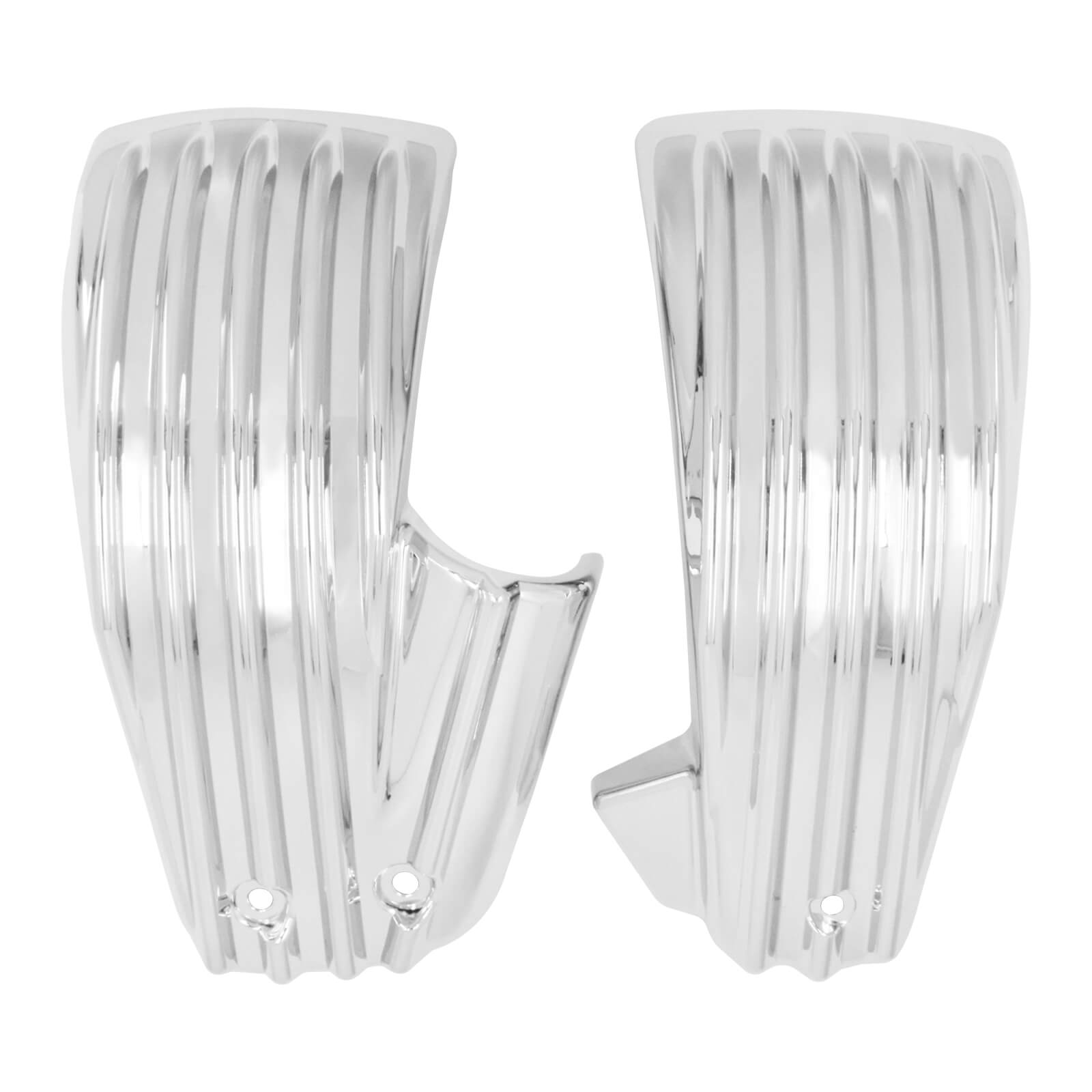 CR030204 mactions Premium Battery Side Covers for Harley Softail breakout - chrome