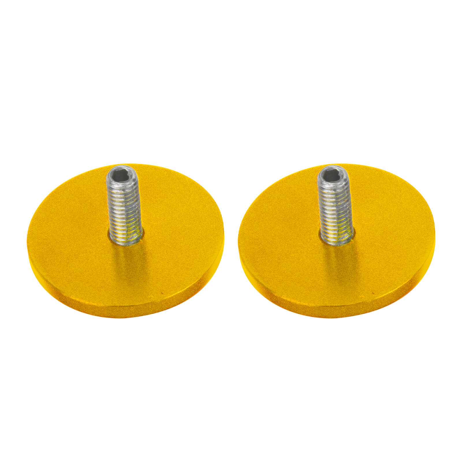 CR030404 Mactions_Gold Inner Fairing Mirror Drop Block-Off Plates for Harley Touring FLHT FLHXSE