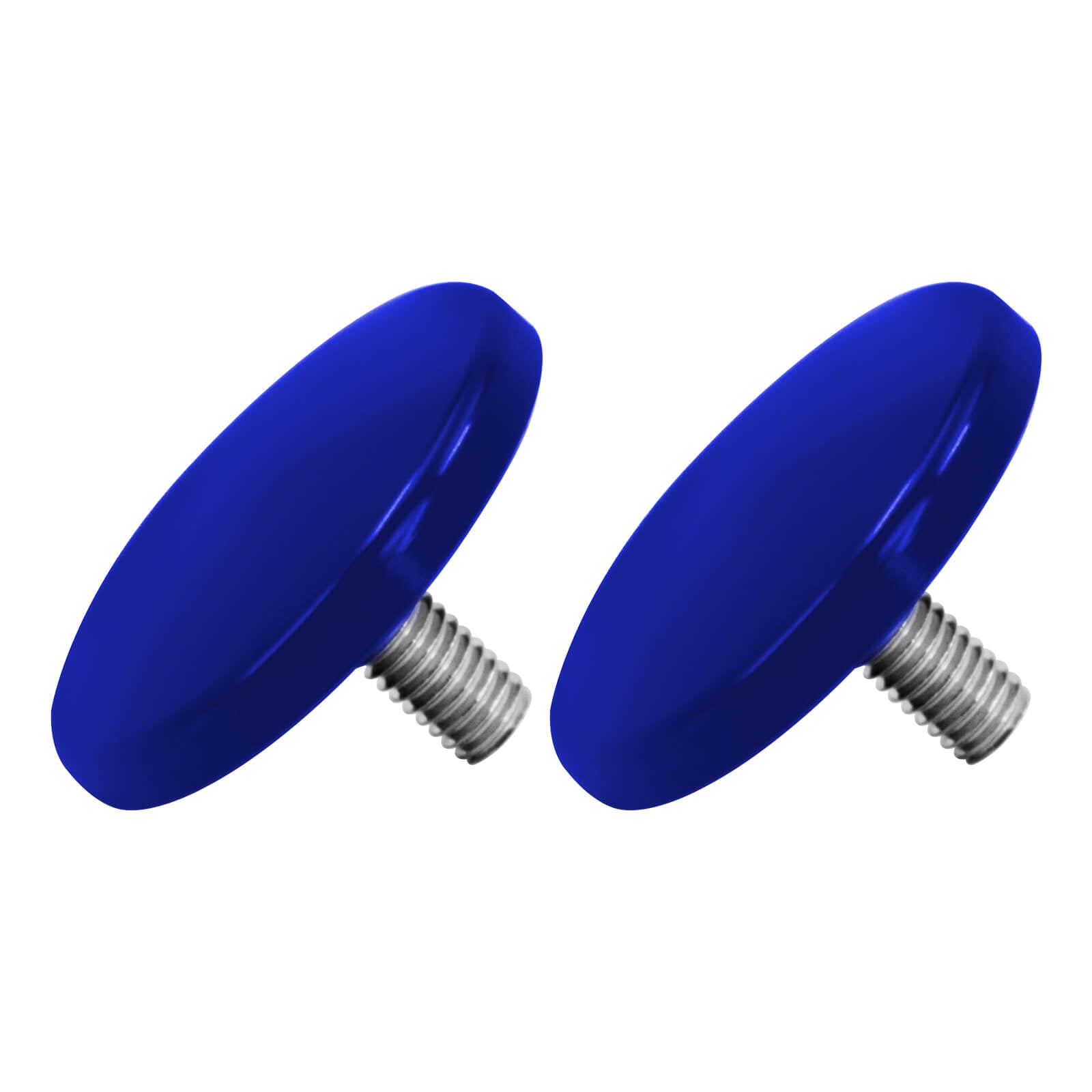 CR030405 Mactions_Blue Inner Fairing Mirror Drop Block-Off Plates for Harley Touring FLHT FLHXSE