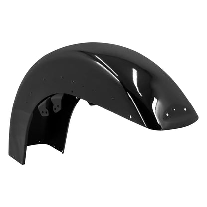 17" Wrap Front Fender Heavy-Duty Steel Fit For Harley Electra Glide Road King Tri Glide 2014-up | Mactions