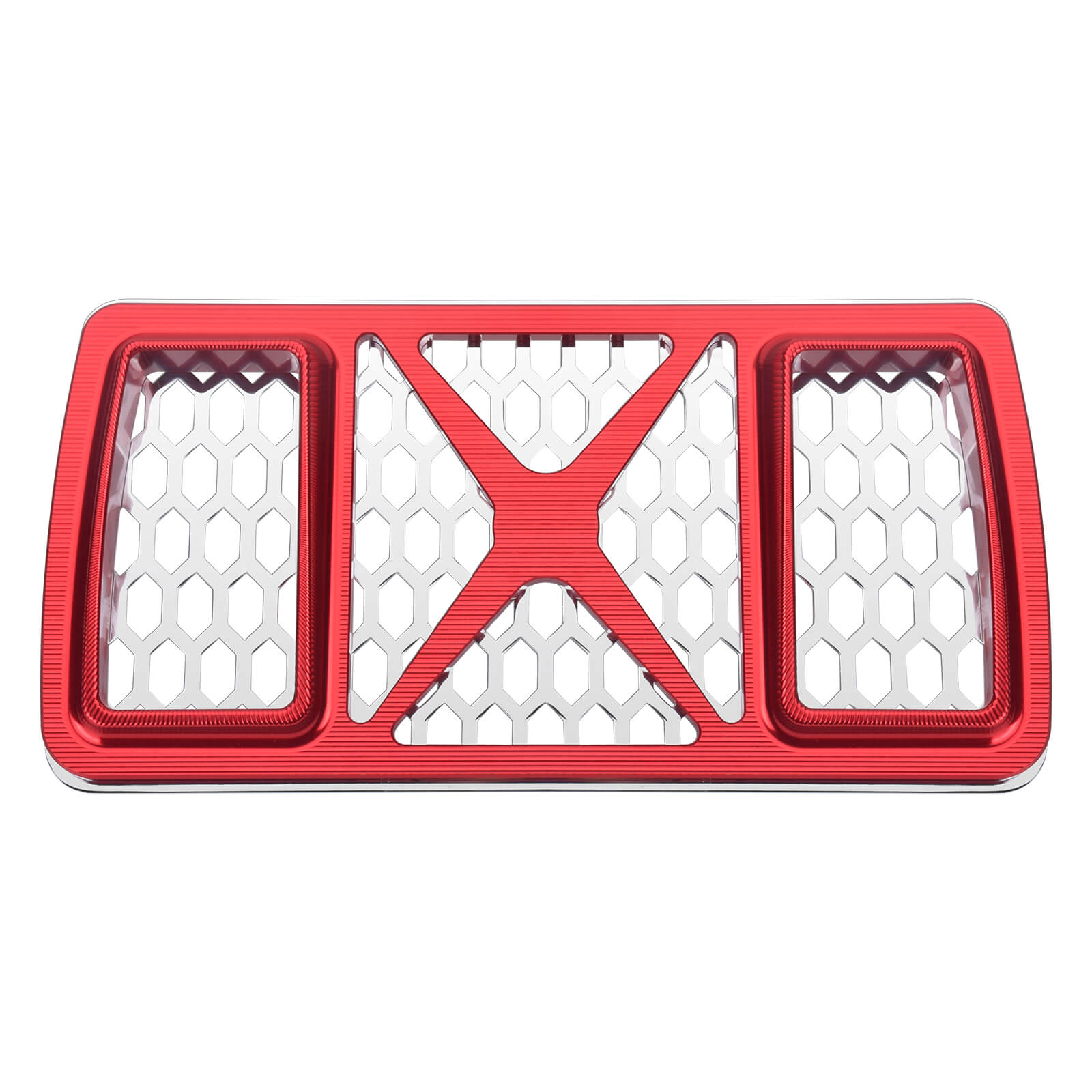 Colored High-Flow Mesh Oil Cooler Guard Grill For Harley Touring '23-'25丨Mactions