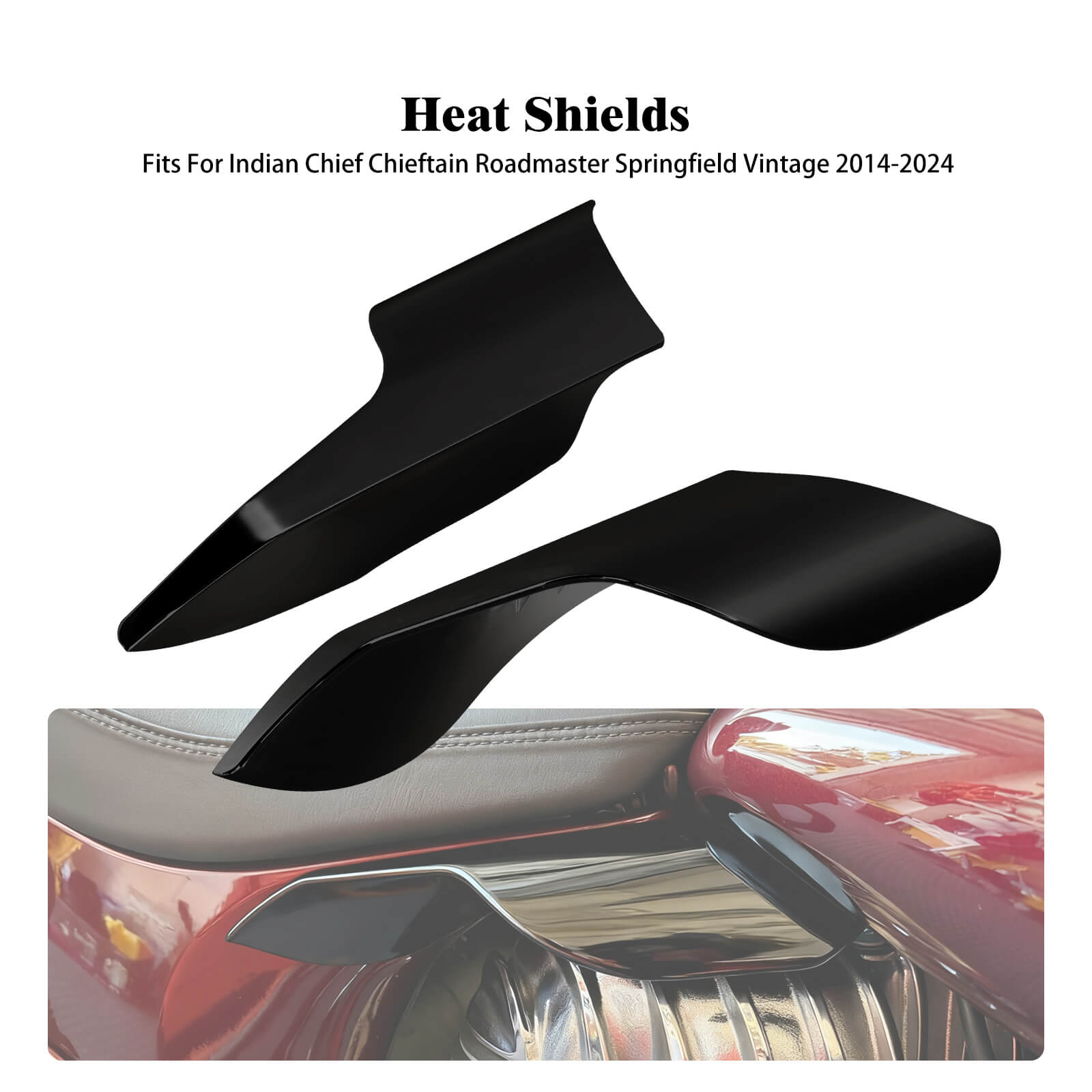 EN000301 Mactions_Quick-Fit Mid-Frame Thigh Heat Deflectors For Indian Dark Horse Elite Vintage