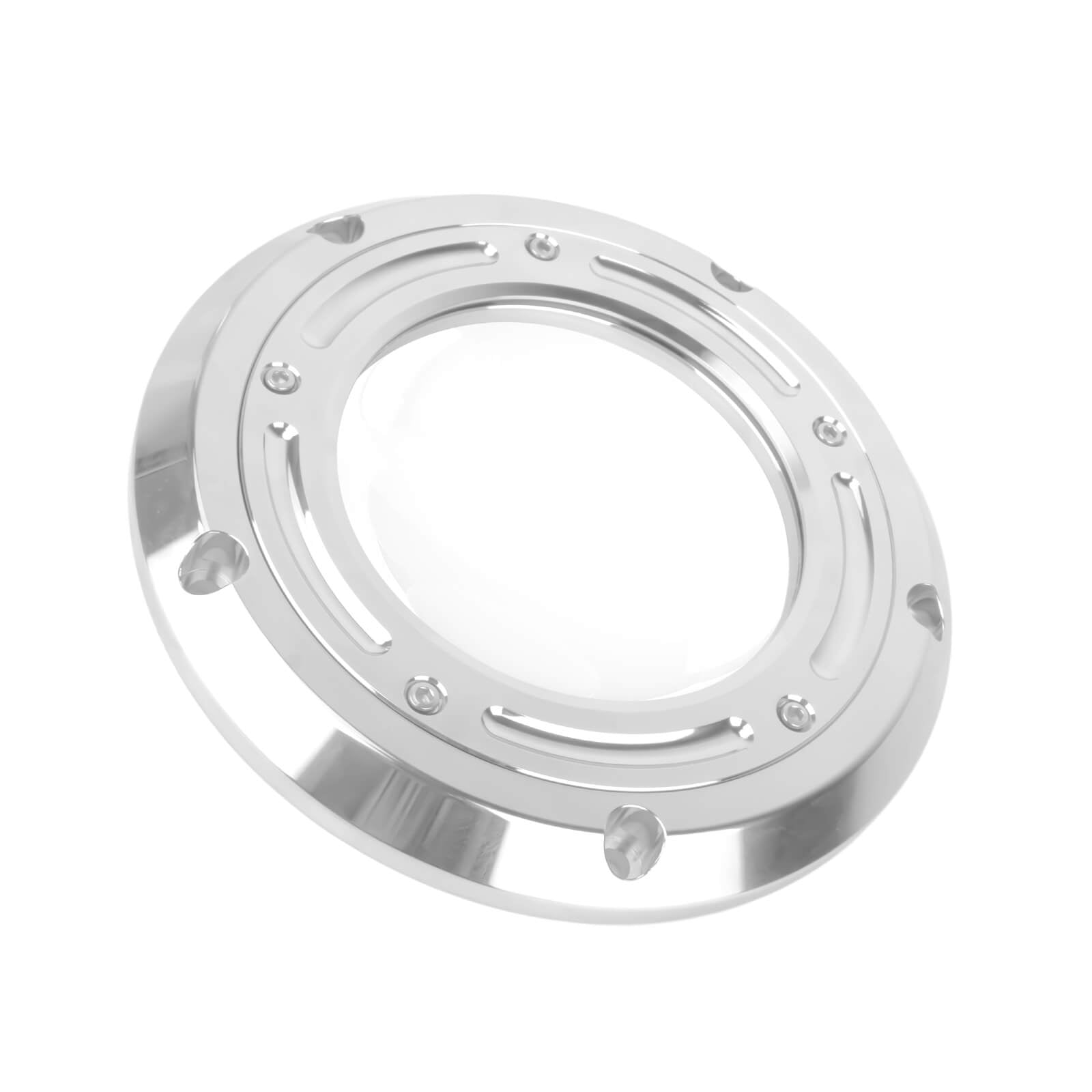 EN000502 mactions Transparent Primary Derby Cover Clutch Cover for Harley 