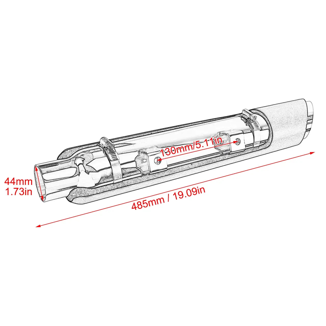 EP001302-Exhaust-Mufflers-Shortshots-Exhaust-Pipes-size