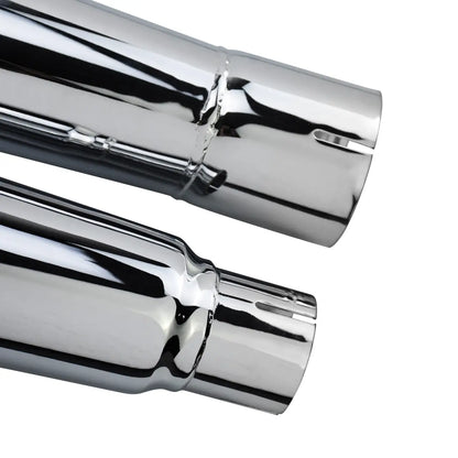 Megaphone Slip-On Mufflers Exhaust Pipes For Harley Touring 2017-2021 | Mactions