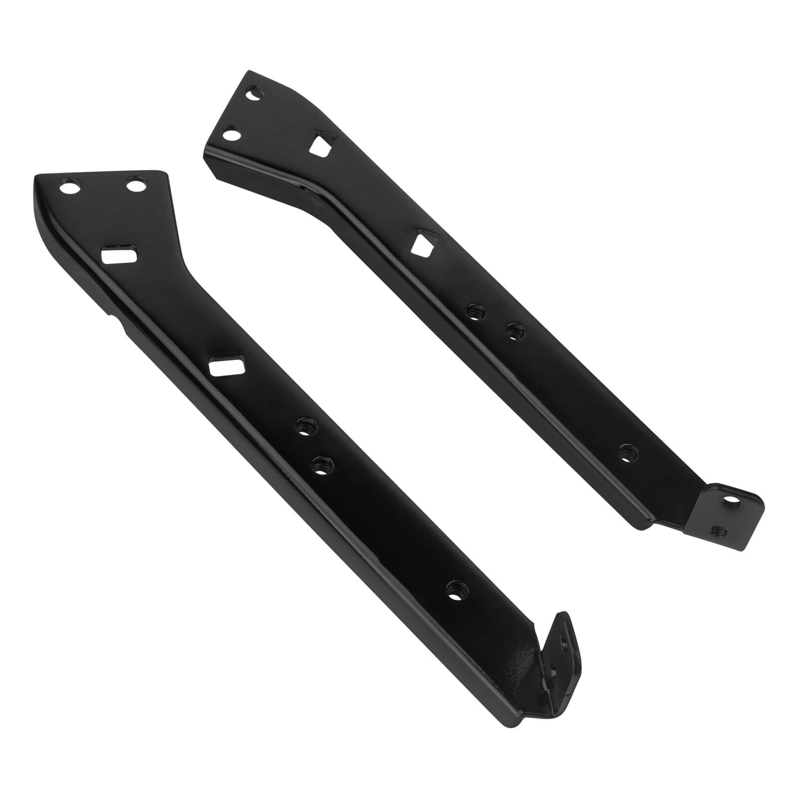 FR005601 Mactions_ Black Road-Ready Saddlebag Support Brackets For Harley Touring FLT FLH ‘85-’08