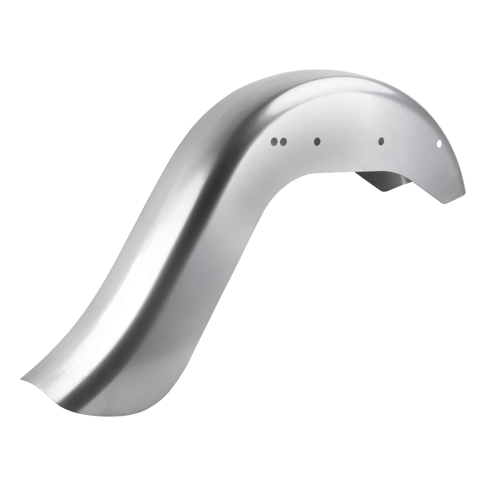 6" Unpainted Extended Rear Fender Mudguards For Harley Softail '86-'17 | Mactions