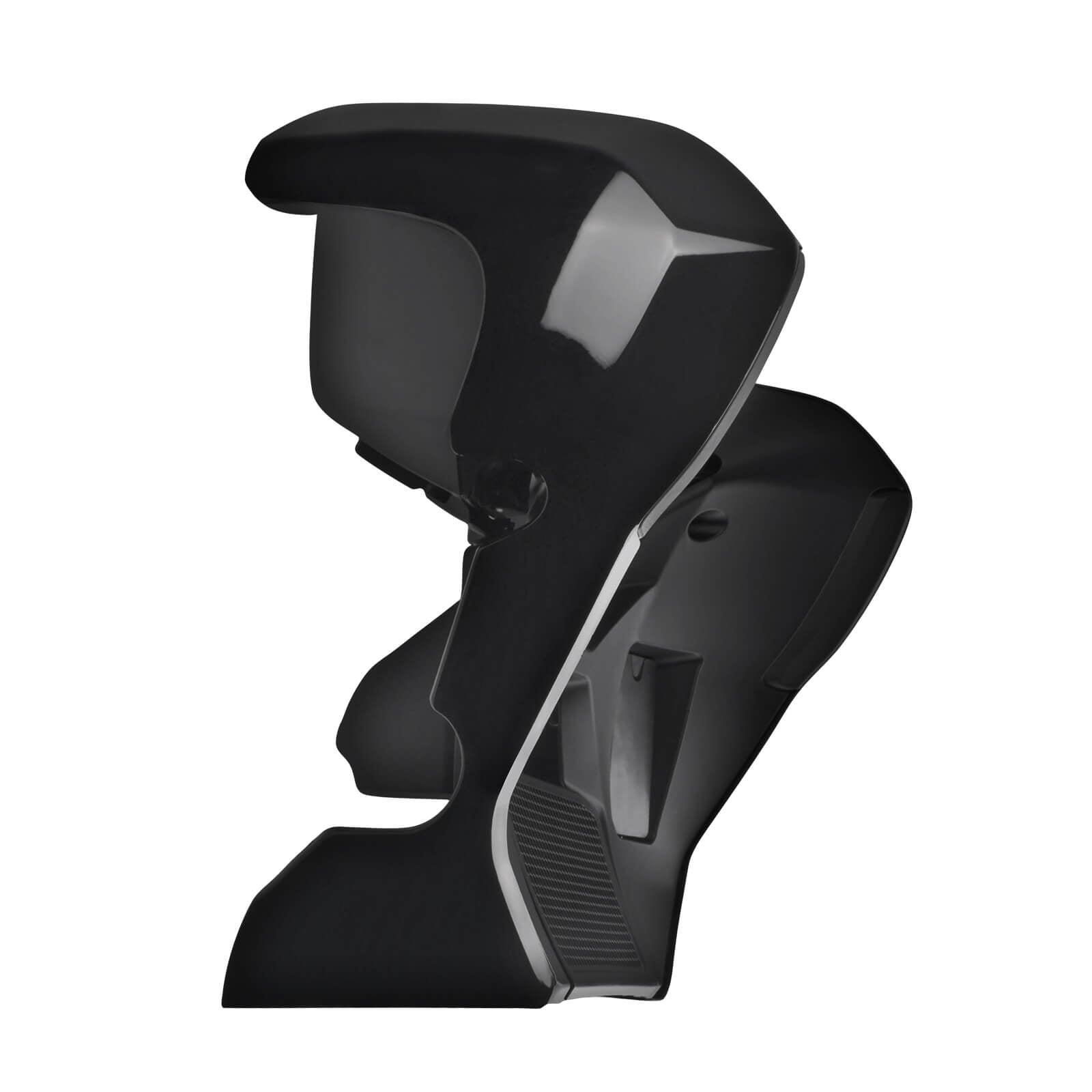 FR005001 mactions Motorcycle Fairing Lowers for Harley touring road glide - black