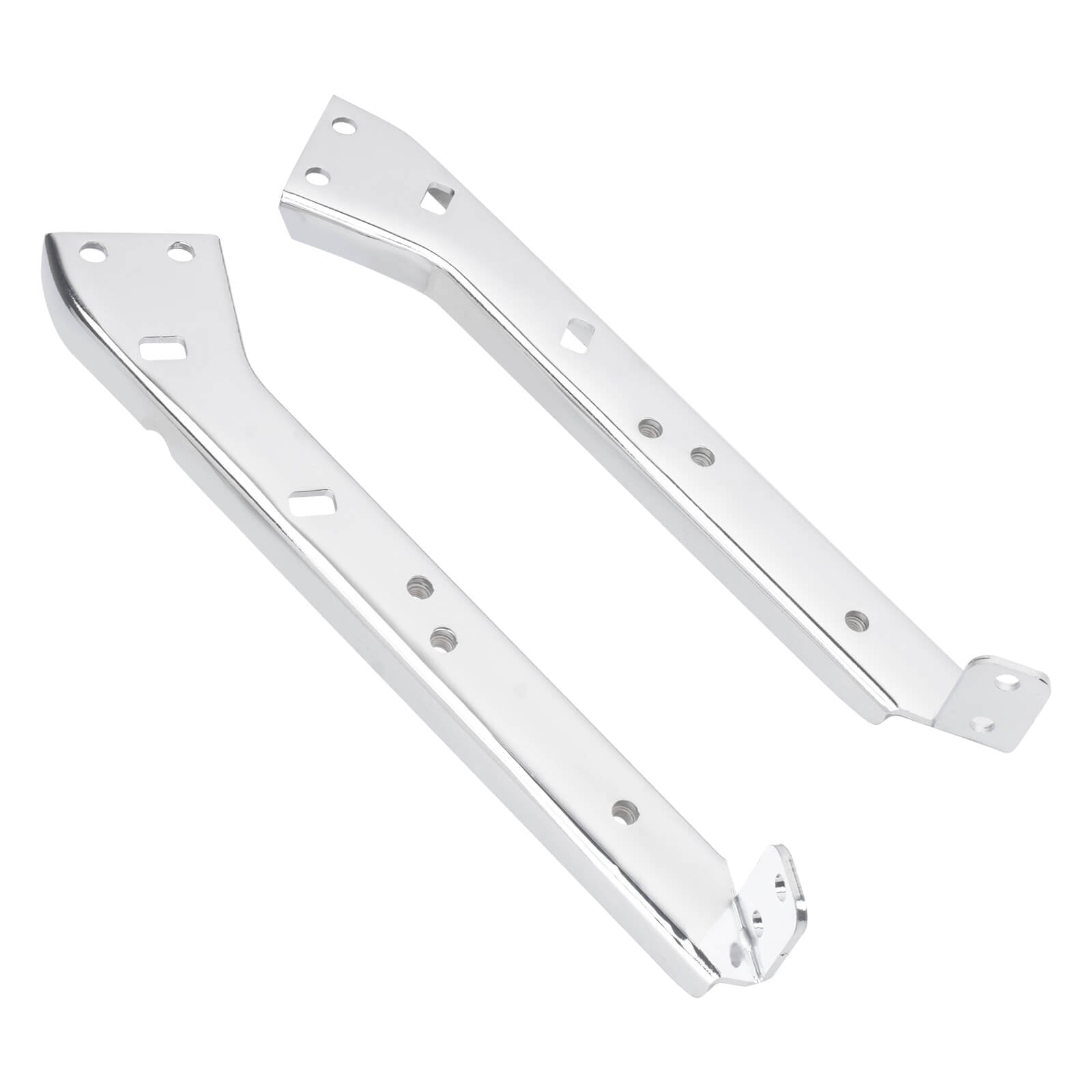 FR005602 Mactions_Chrome Road-Ready Saddlebag Support Brackets For Harley Touring FLT FLH ‘85-’08