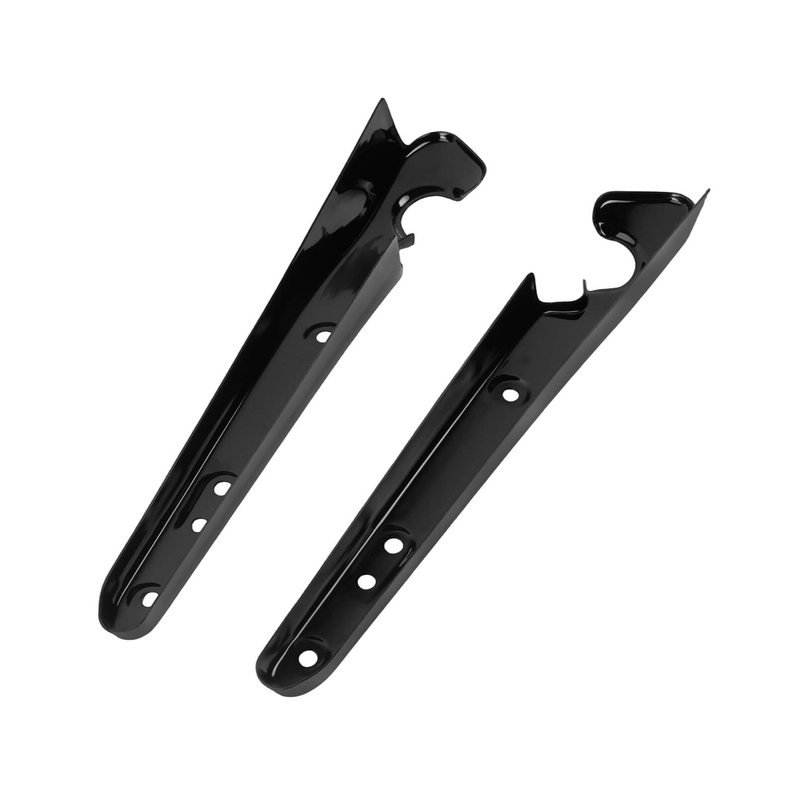 FR006201 mactions Black Rear Fender Support Struts