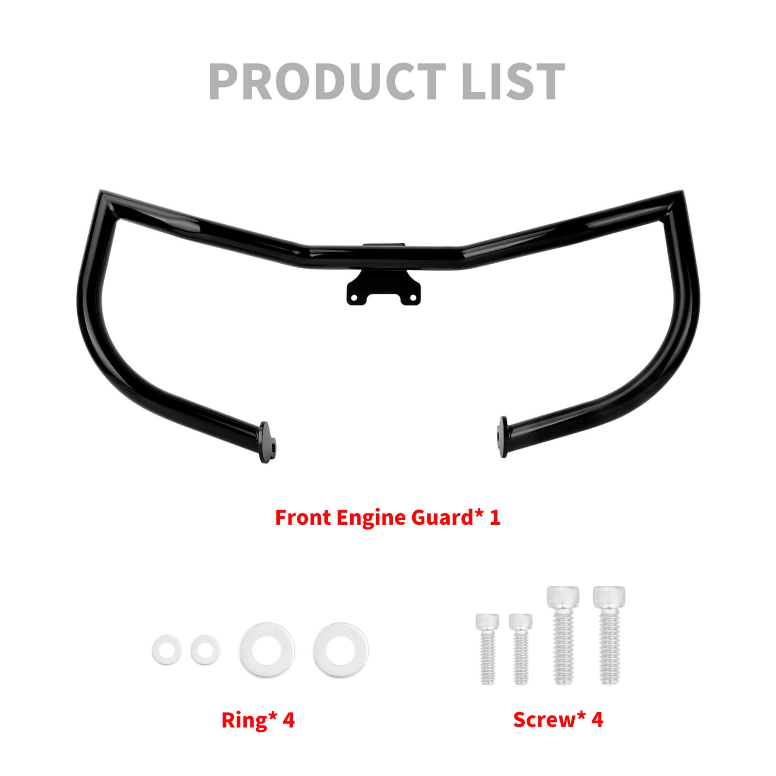 FR006701 mactions Front Engine Guard Crash Bar for Harley Touring road king - product list