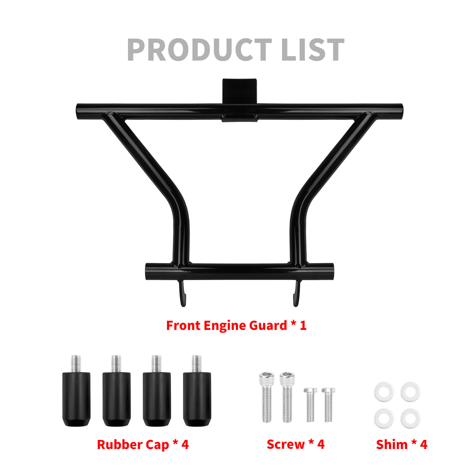 FR007001 mactions 1.25" Engine Guard Crash Bar for Harley Softail FLSB 2025 - LIST