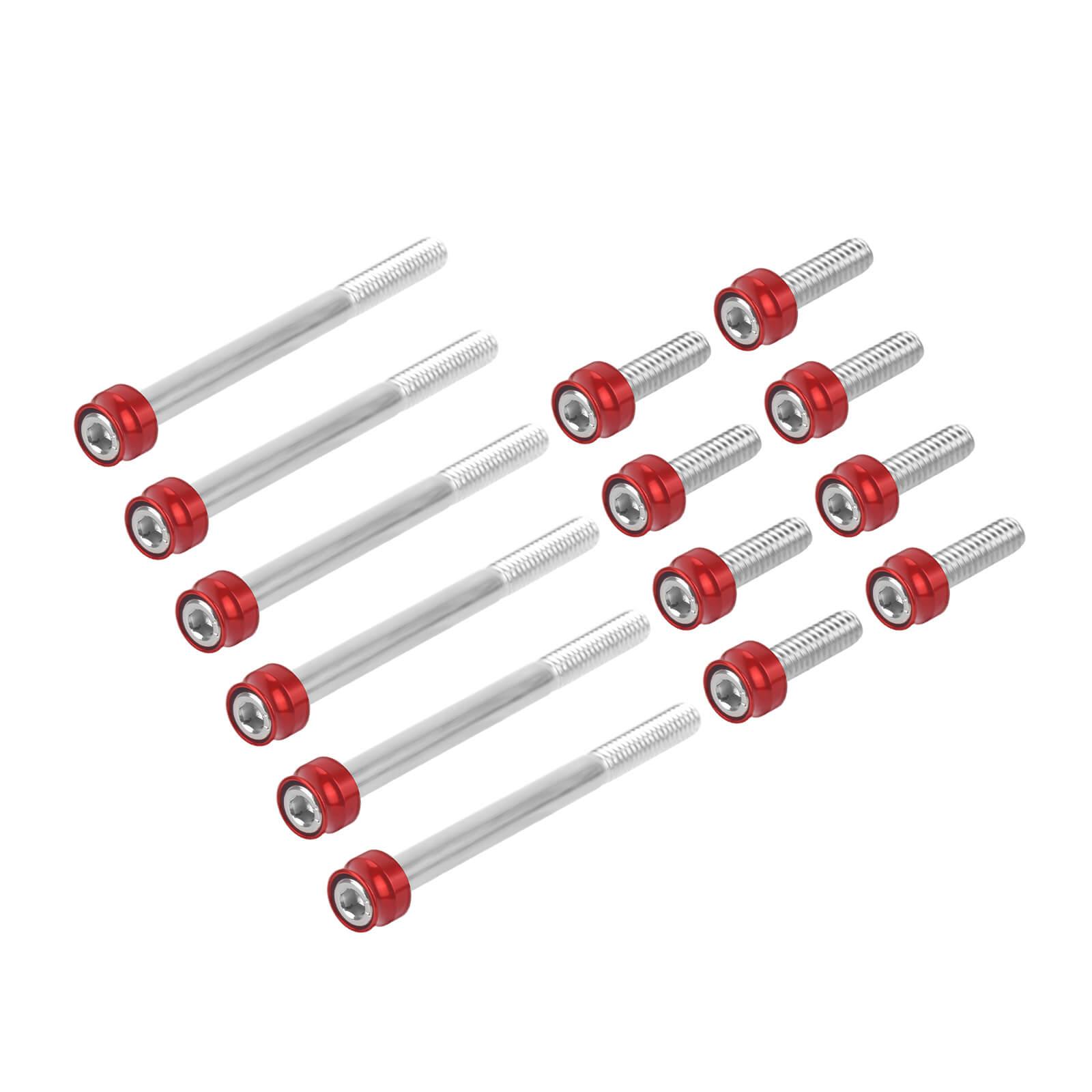 FR007903_Mactions_Custom Aluminum Engine Bolts Fasteners Kit For Harley Softail & Touring Red