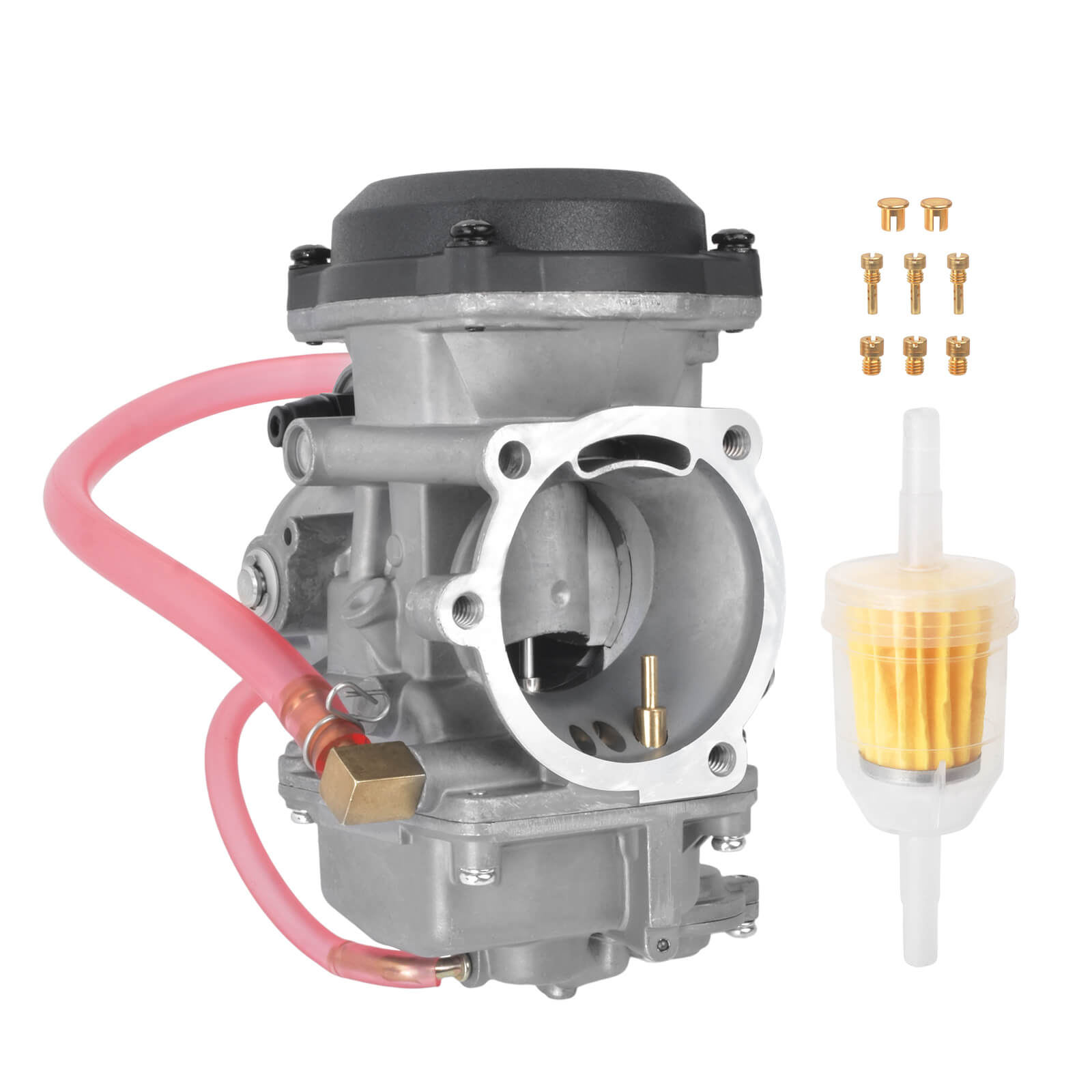FU000501_Mactions_Premium Aluminum Carburetor Replacement for Harley Touring & Sportster