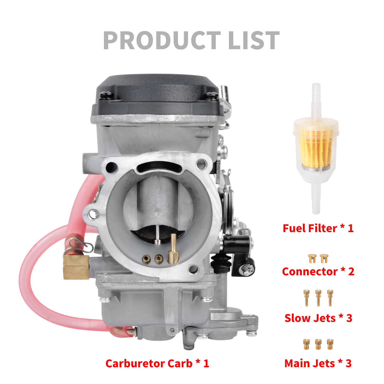 FU000501 Mactions Carburetor Replacement for Harley Touring & Sportster Product List