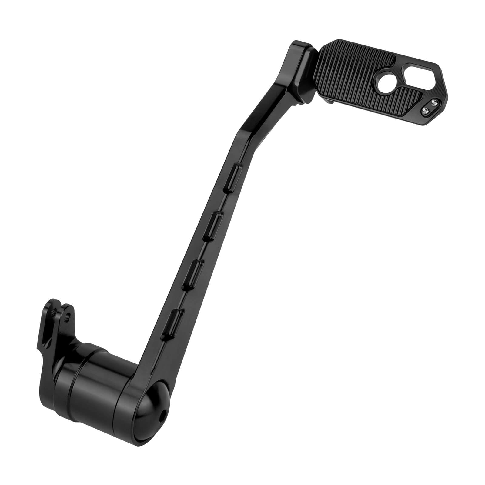 GE001101 Mactions CNC Black Brake Lever for Harley Touring ‘08-’13