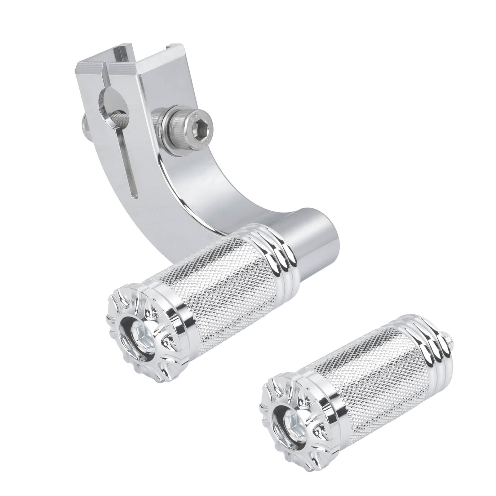 Improved Grip Shift Lever w/ 2 Shifter Pegs Kit for Harley Softail '18-'25 | Mactions