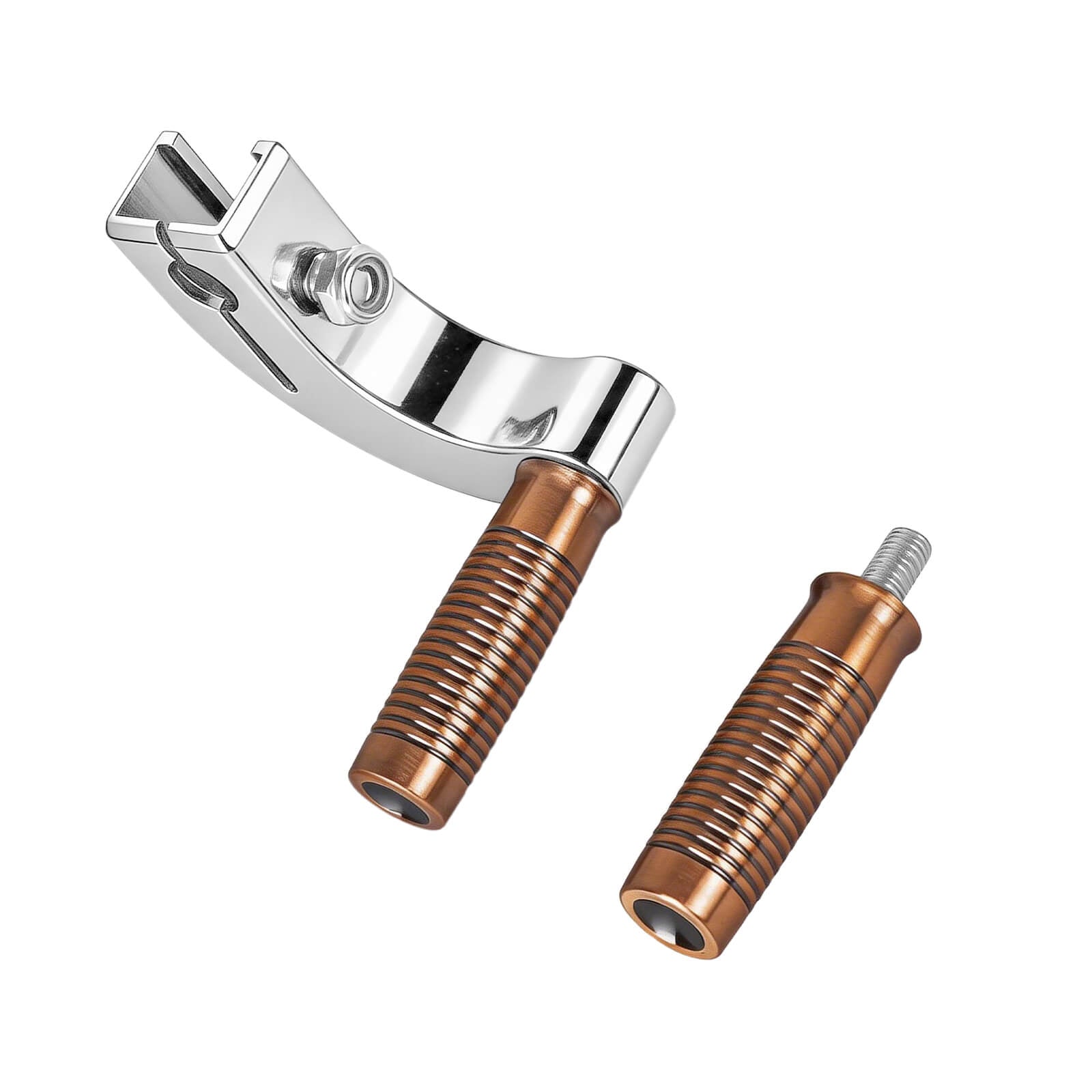 GE002003_Mactions_Heavy-Duty Custom Shift Lever Shifter Peg for Harley Softail FL 2018+ Chrome-Bronze