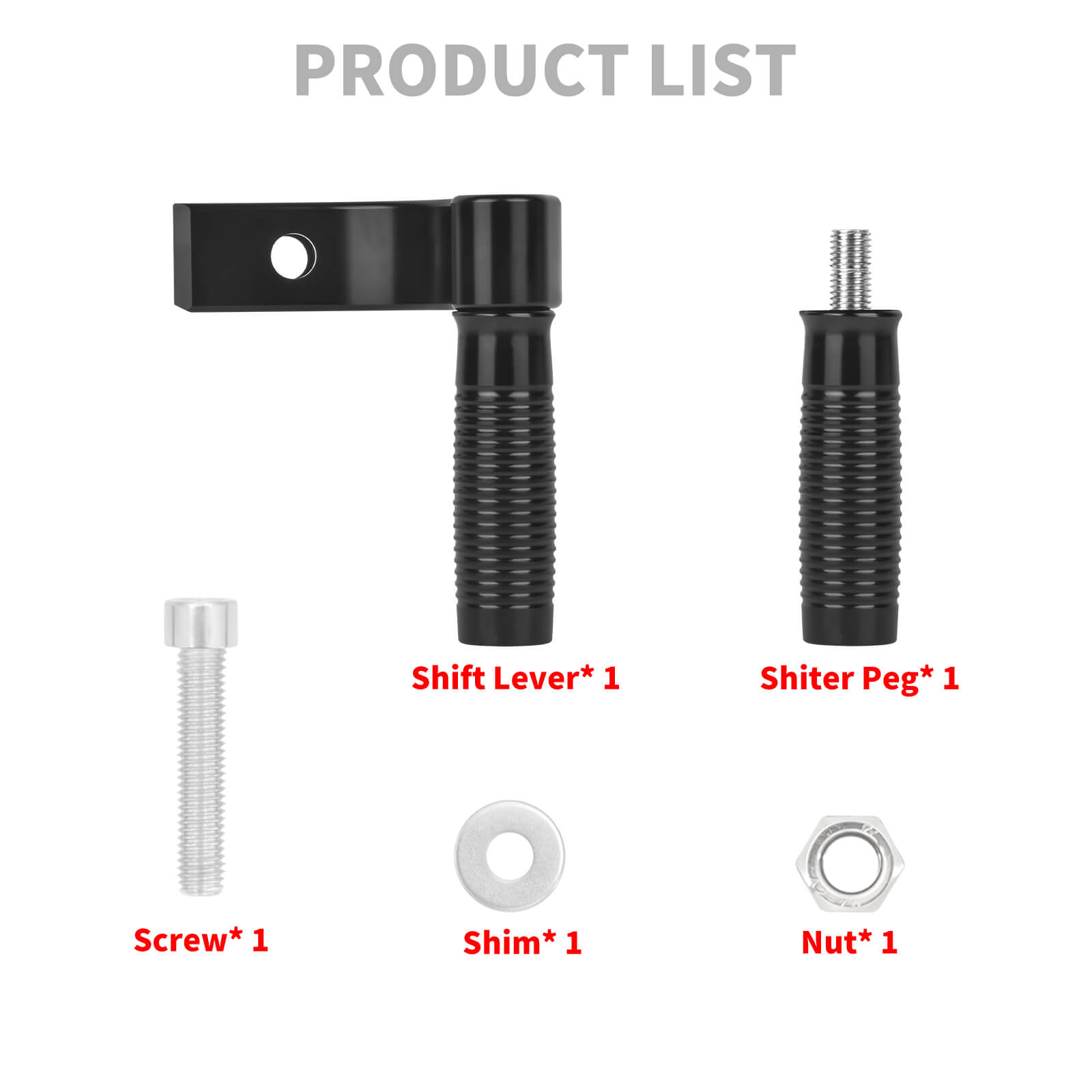 GE0020 Mactions Shift Lever Shifter Peg for Harley Softail FL Product List