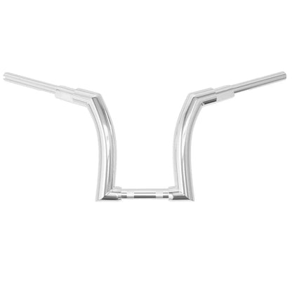 12" Rise Handlebar 1.25" Clamp Z Drag Bar Ape Hanger for Harley Road King 2014-2023 | Mactions