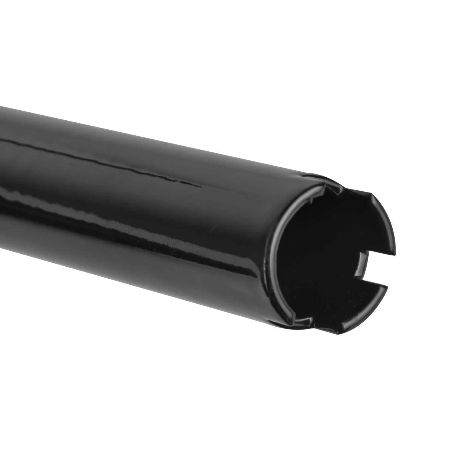 GP008801_Mactions_10" Gloss Black Ape Hanger Handlebars for Harley Sportster Dyna Softail