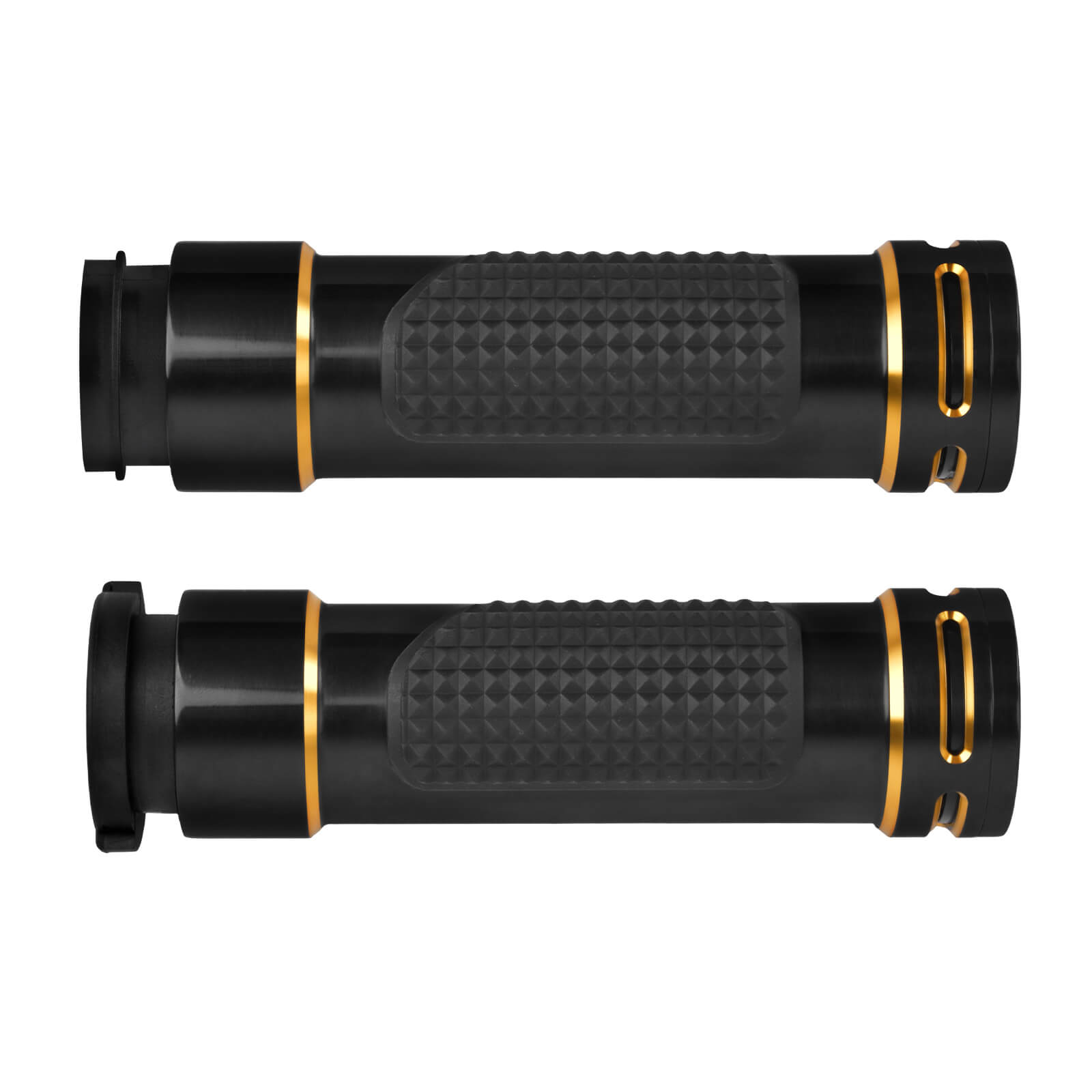GP008902_Mactions_Premium 1" Electronic Throttle Hand Grips for Harley Trike Touring Gold