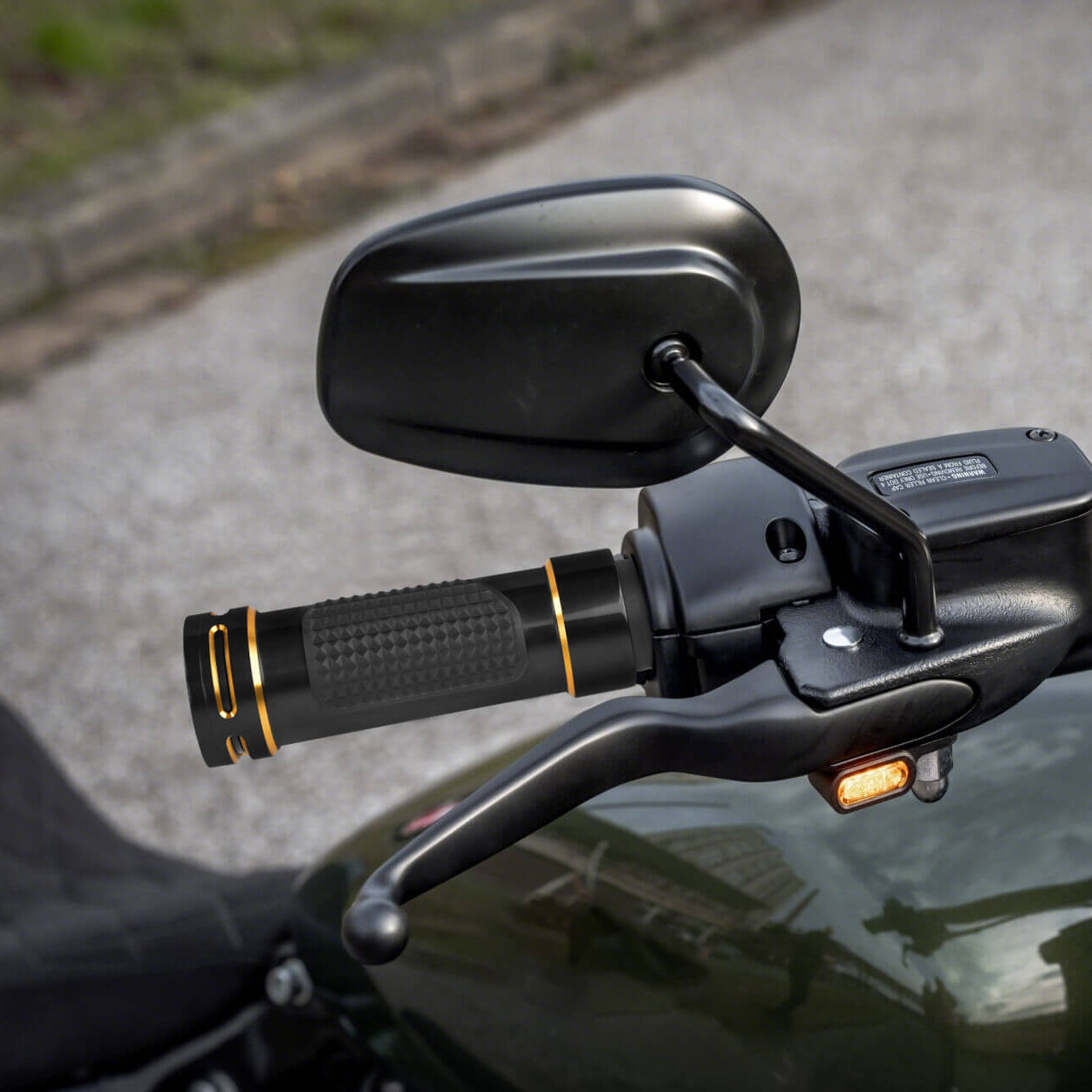 GP0089 Mactions Premium 1" Electronic Throttle Hand Grips for Harley Trike Touring Installation