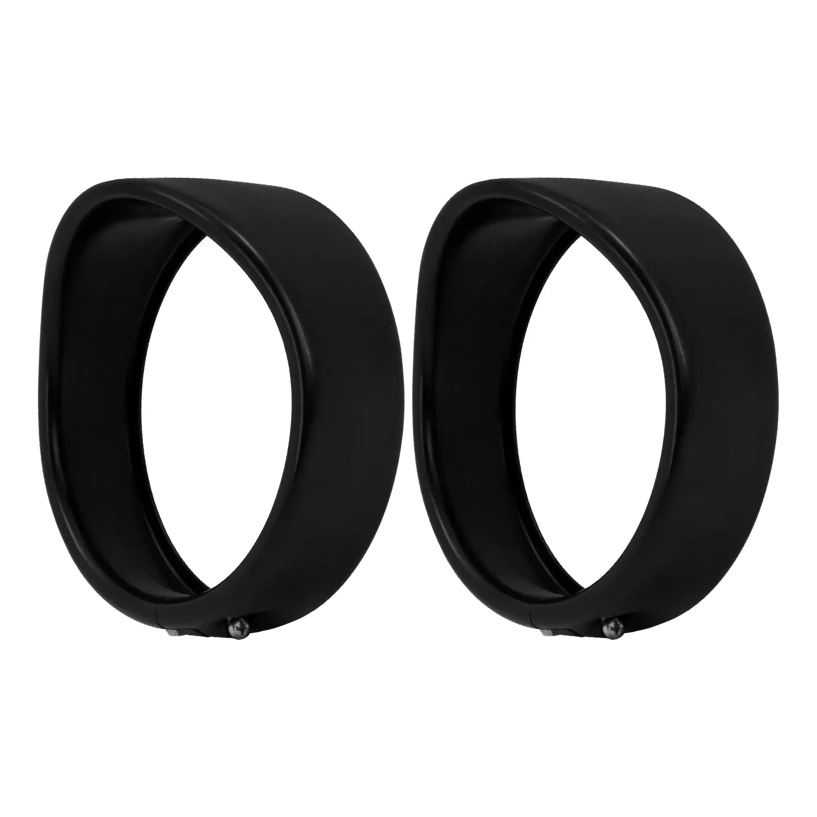 LA008201-mactions-auxiliary-light-visor-ring-bezel-harley-matte-black