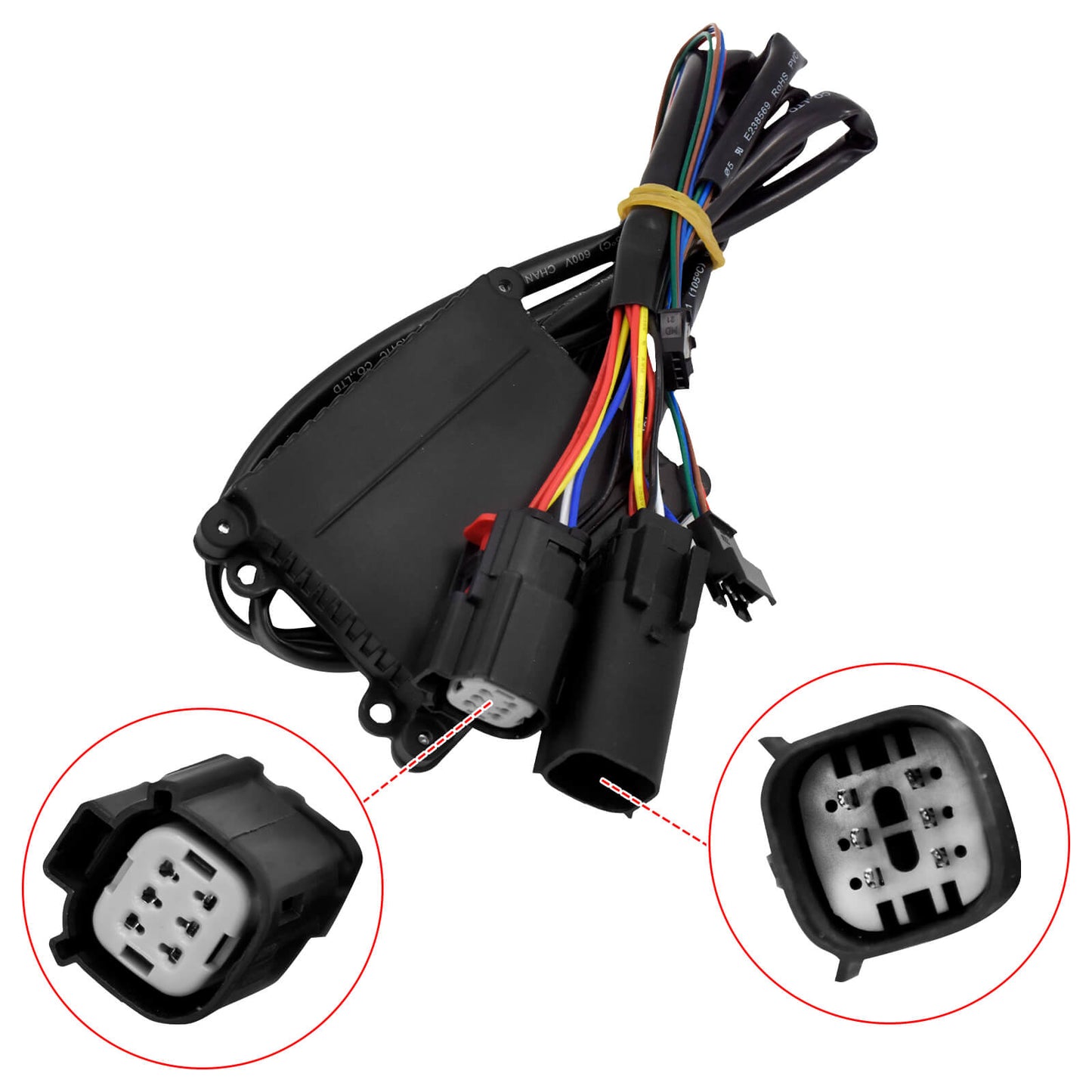 LA018501-Maction-LED-Saddlebag-Lights-Brake-Turn-Signals-Wiring-Harness