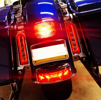 LED Filler Panel Tail Lights for Harley Touring Models 2014-2024 | Mactions
