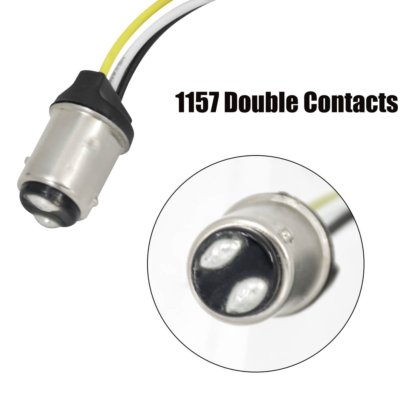 LA020202 mactions motorcycle Front Rear 1157 LED Turn Signal Lights for harley softail 